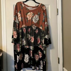 Floral Dress size 2xl